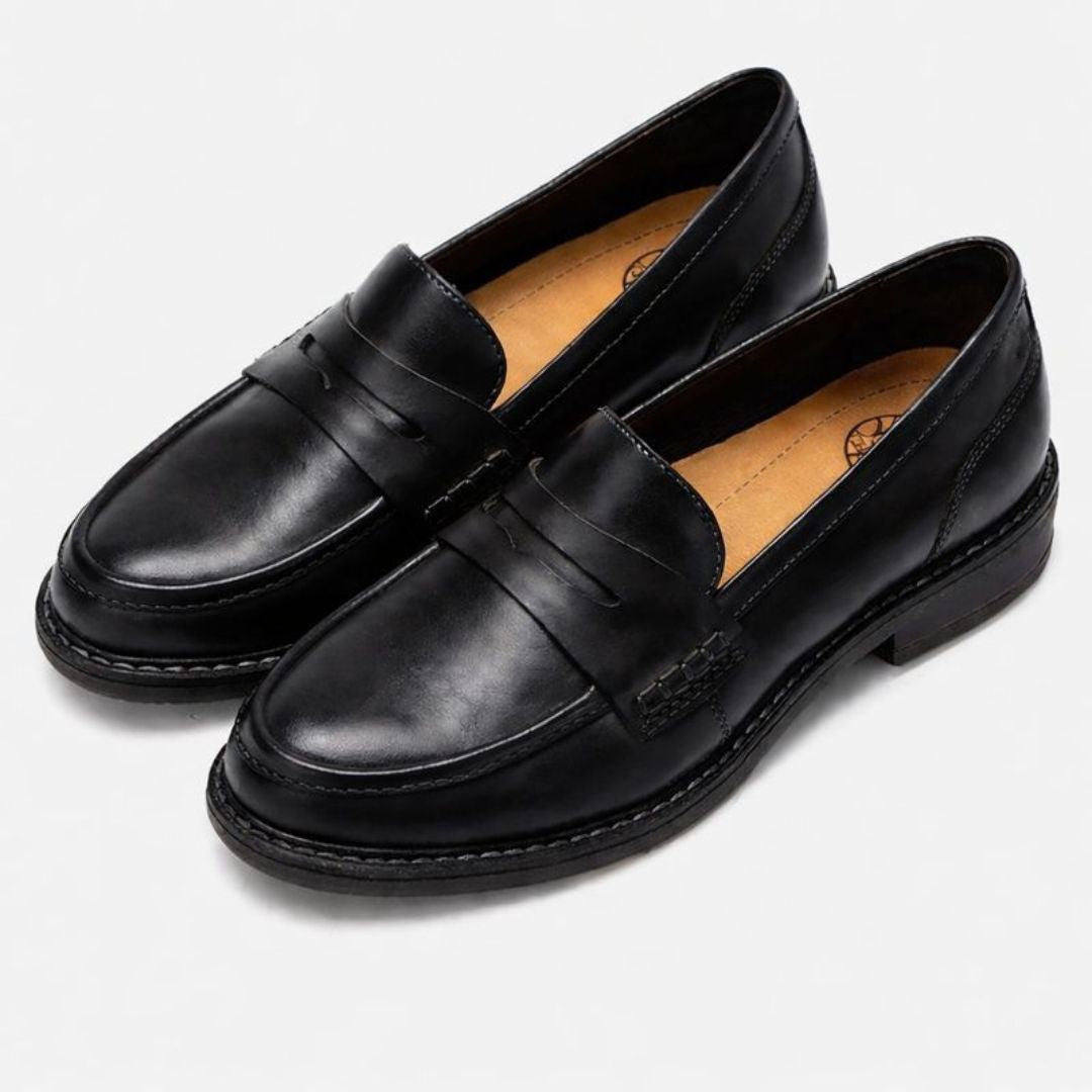 Valetta Orthopedic Leather Loafers