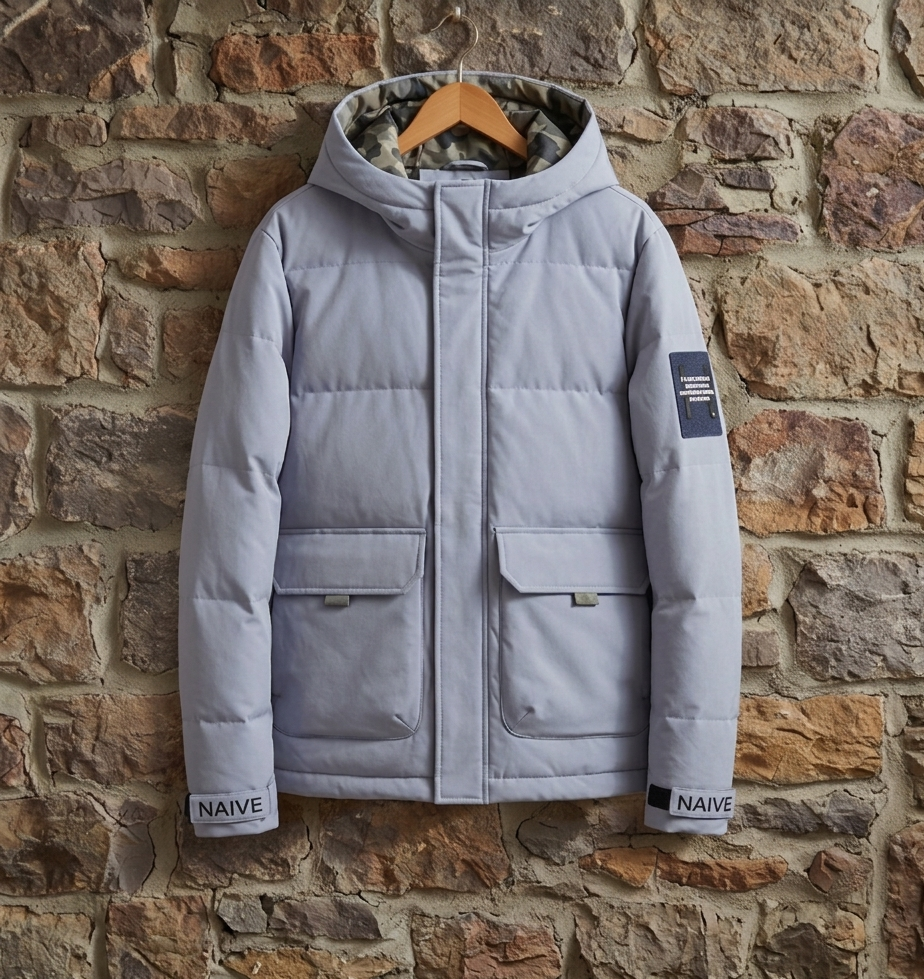 Eliazer Puffer Jacket with Hood