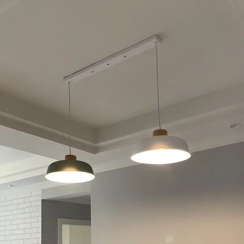 Minimalist Modern Hanging Light for Kitchens, Dining & Living Spaces