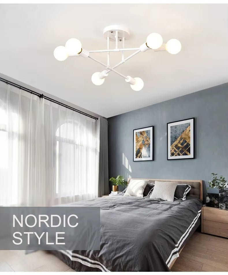 Kennedy Alfred Nordic Style Ceiling Light