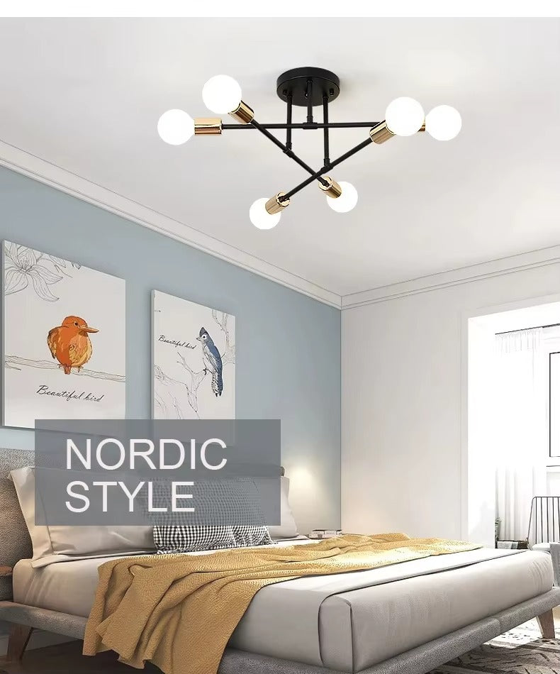 Kennedy Alfred Nordic Style Ceiling Light