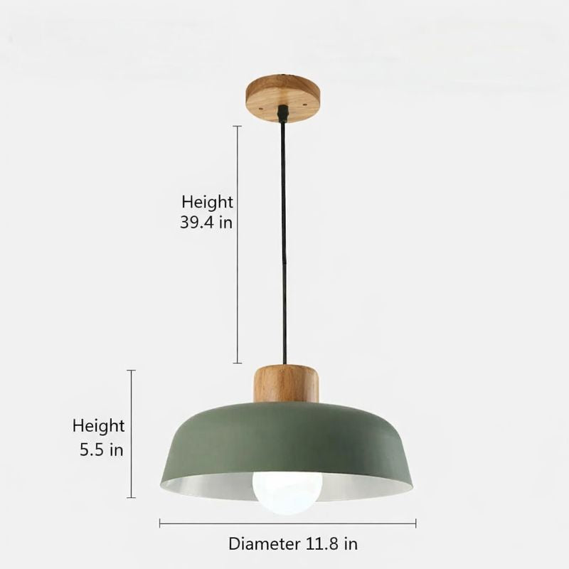 Minimalist Modern Hanging Light for Kitchens, Dining & Living Spaces