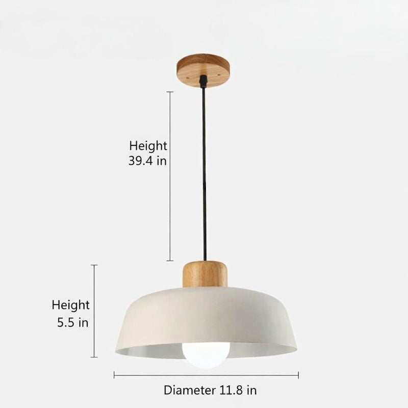 Minimalist Modern Hanging Light for Kitchens, Dining & Living Spaces
